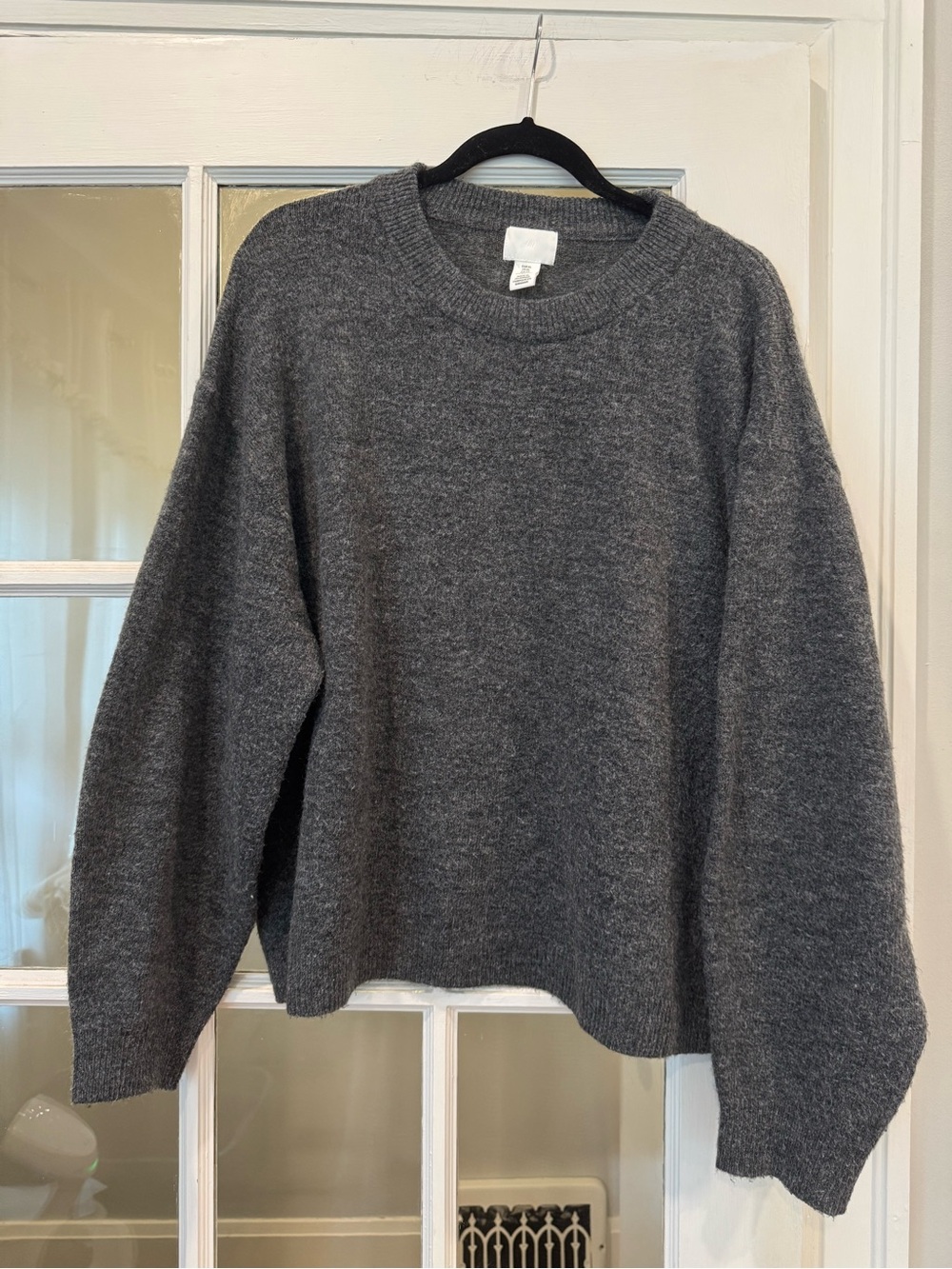 H&M Women’s Crewneck Sweater - Charcoal Gray